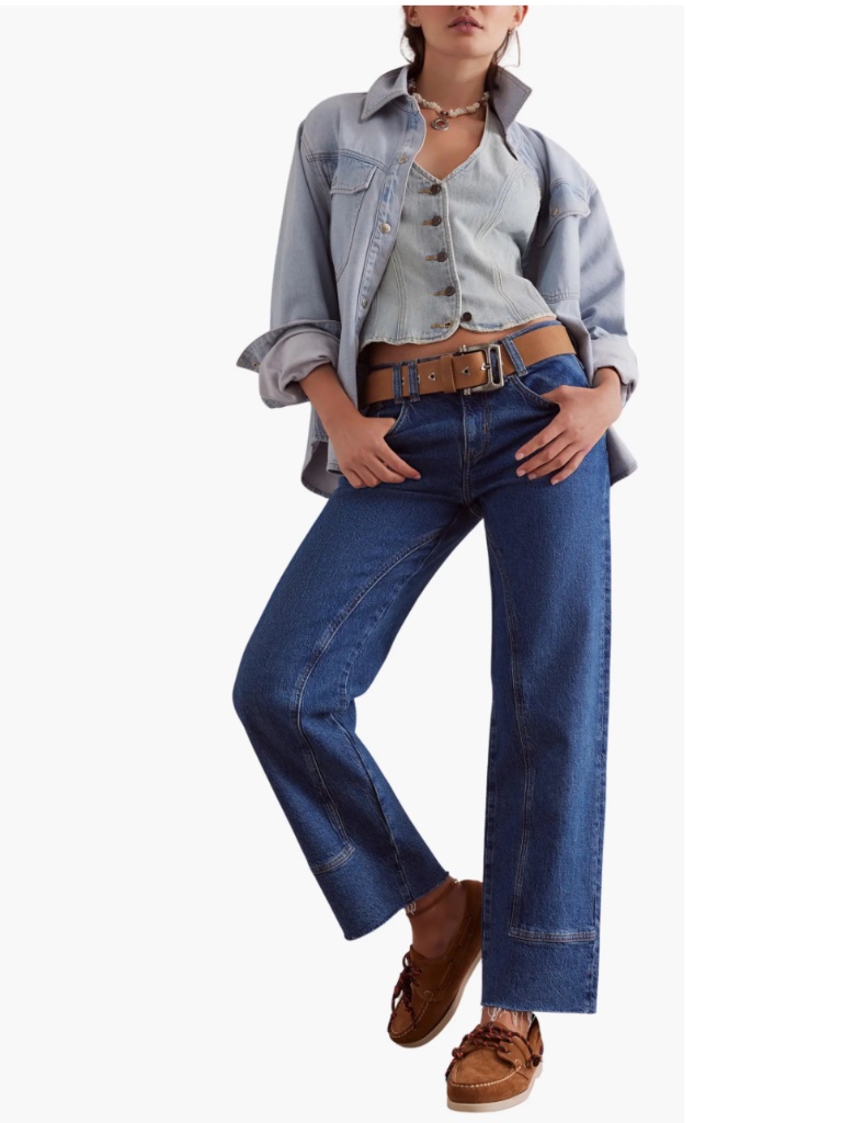We The Free Risk Taker Raw Hem Straight Leg Jeans 25 0 Be Bold Free People
